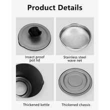Stainless Steel Grease Container and Strainer