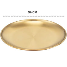 Gold Plated Stainless Steel Plate
