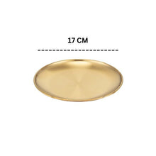 Gold Plated Stainless Steel Plate