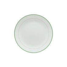 Corelle 16pc Dinner Set - Double Ring Green