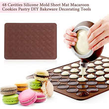 Silicone Macaron Mat 48 Cavity