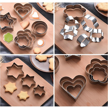 Stainless Steel Cookie Cutter 4 Shapes