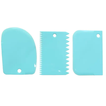 Cake Decorating Scraper Set 3Pcs