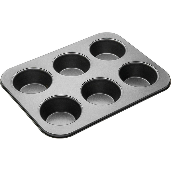 Muffin Baking Tray 6 Cavity