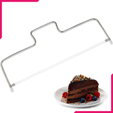 Cake Slicer Leveller Stainless Steel - bakeware bake house kitchenware bakers supplies baking
