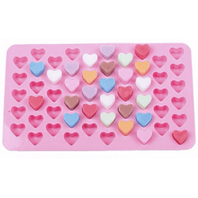 55 Mini Hearts Silicone Decoration Mold - bakeware bake house kitchenware bakers supplies baking