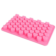 55 Mini Hearts Silicone Decoration Mold - bakeware bake house kitchenware bakers supplies baking