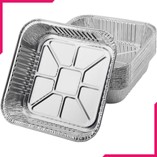 Disposable Aluminium Foil Container For Food 4pcs - bakeware bake house kitchenware bakers supplies baking