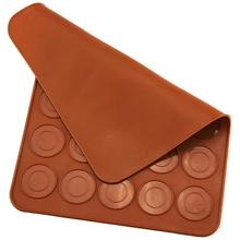 Silicone Macaron Mat 30 Capacity Round - bakeware bake house kitchenware bakers supplies baking