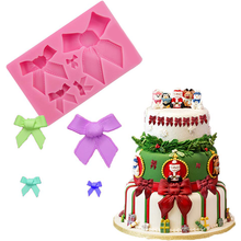 Bowknot Silicone fondant mold - bakeware bake house kitchenware bakers supplies baking