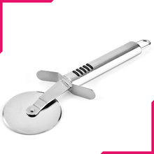 Stainless Steel Pizza Cutter - bakeware bake house kitchenware bakers supplies baking