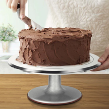 Stainless Steel Top Rotating Turntable Stand