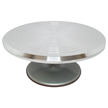 Stainless Steel Top Rotating Turntable Stand