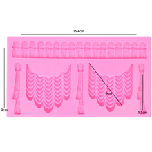 Curtain Lace Edge Silicone Mold