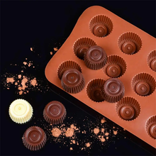 Silicone Chocolate Mold Round Candy