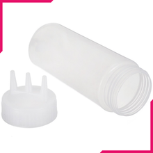 Plastic Bottle With 3 Holes For Sauce - bakeware bake house kitchenware bakers supplies baking