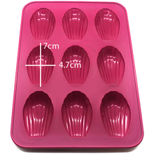 Silicone Baking Tray Shell Shape - 9 Cavity