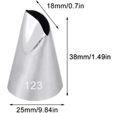 123 Icing Nozzle Stainless Steel