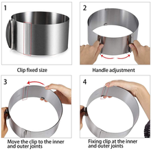 Mousse Cake Ring Steel (16-30cm)