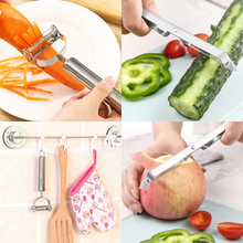 Multifunctional Stainless Steel Vegetable Peeler & Slicer