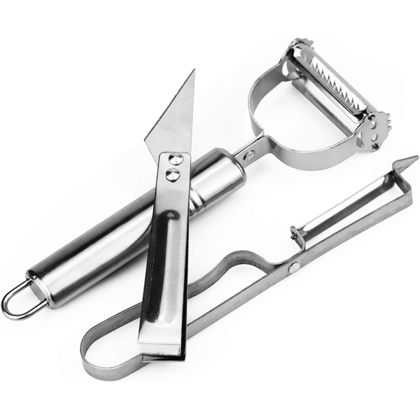 Multifunctional Stainless Steel Vegetable Peeler & Slicer