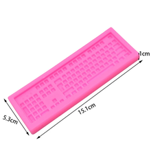 Keyboard Silicone Fondant Mold