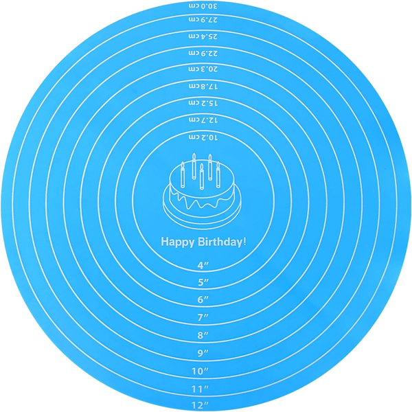 Round Silicone Baking Mat