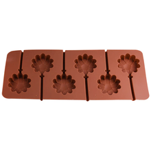 Silicone Lollipop Mold Flower Shape