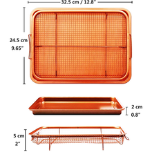 Nonstick Rectangle Crisper Tray