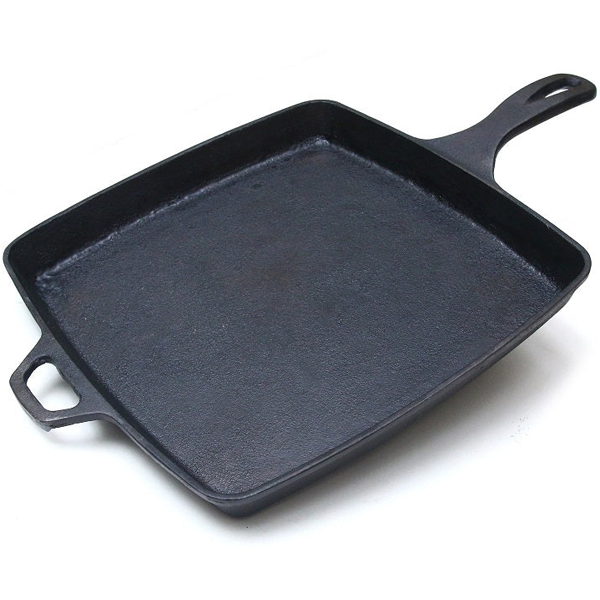 Cast Iron Skillet Square 28CM