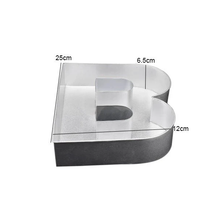 Alphabet Letter B Steel Cake Mold