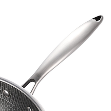 Honeycomb Stainless Steel 3-PLY Wok Pan