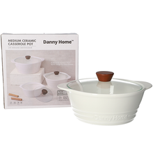 Danny Home Ceramic Casserole Soup Pot