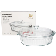 Danny Home Borosilicate Glass Casserole Pot