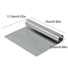 Stainless Steel Cake Scraper