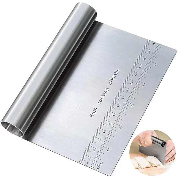 Stainless Steel Cake Scraper