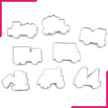 Construction Vehicle Cookie Cutter 8 Pcs Set - bakeware bake house kitchenware bakers supplies baking