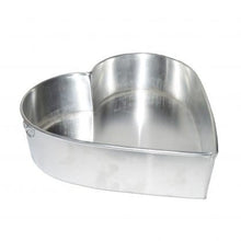 Heart Cake Mold Silver 7 x 7 Inch