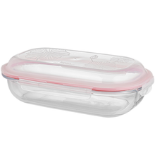 Limon Oval Glass Serving & Storage Container