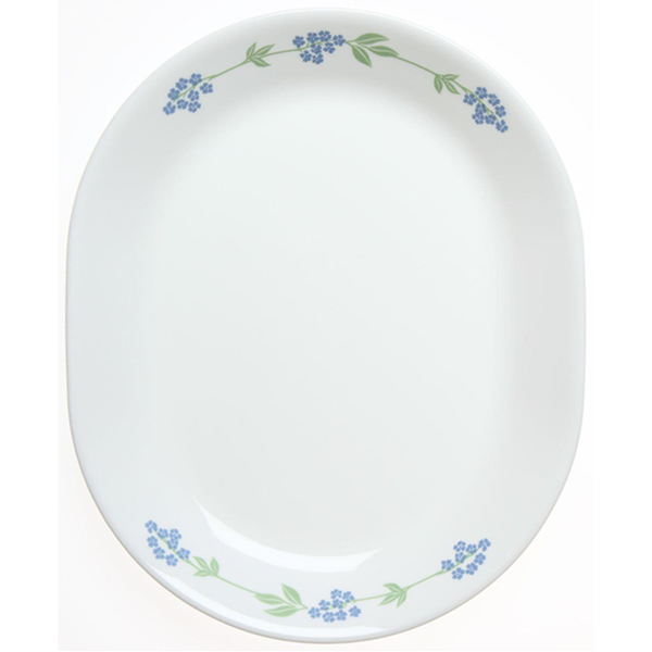 Corelle Livingware 12.25" Serving Platter Secret Garden - bakeware bake house kitchenware bakers supplies baking