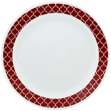 Corelle Livingware Series 16 Pcs Set Crimson Trellies - bakeware bake house kitchenware bakers supplies baking