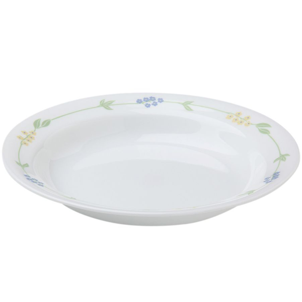 Corelle 15oz Rimmed Deep Plate - Secret Garden