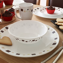 Corelle Livingware Series 16 Pcs Set Geometric - bakeware bake house kitchenware bakers supplies baking