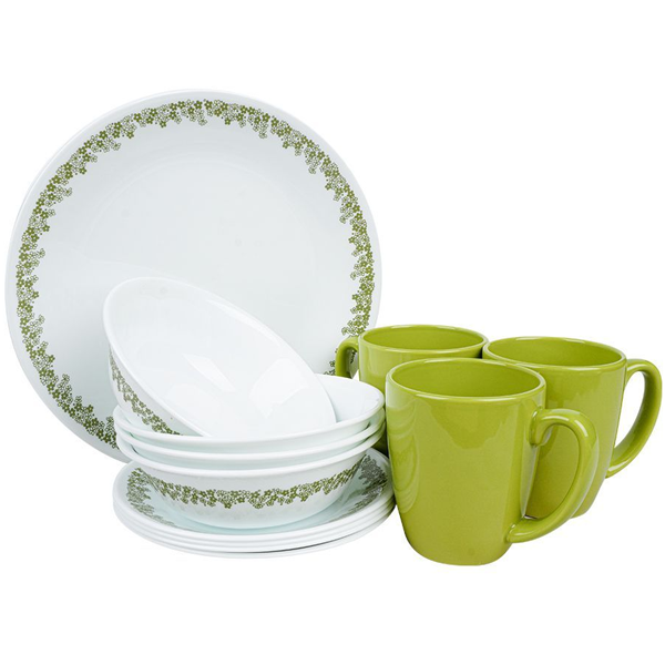 Corelle 16pc Dinner Set - Spring Blossom
