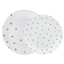 Corelle 18 Pcs Set Polka Dottie - Vive - bakeware bake house kitchenware bakers supplies baking