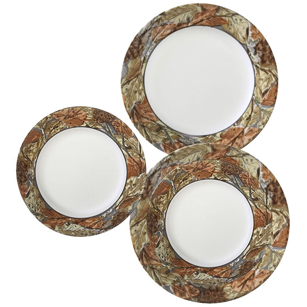 Corelle 18 Pcs Set Woodland Leaves - IMP