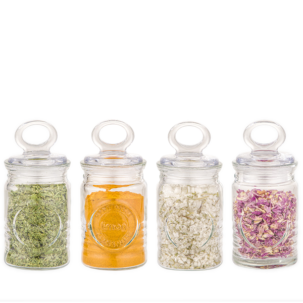 Limon Rustic Glass Spice Canister
