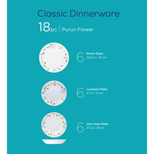Corelle 18Pcs Dinner Set - Purun Flower