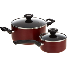 Prestige 25 Pcs Cook Set Red
