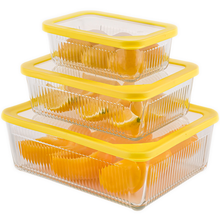 Limon Rectangle Glass Container